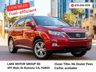 2010 Lexus RX 450h