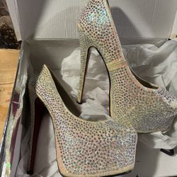 Rhinestone Heels