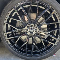 20"new Wheels & New Tires For AUDI S5/A5 Wheels With lexani tires