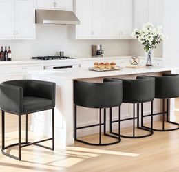 24 inch counter height bar stools (2 count)