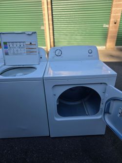 Amana washer and dryer running great