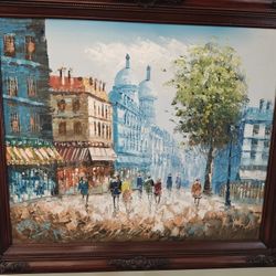 Caroline Burnett Original Oil Painting 