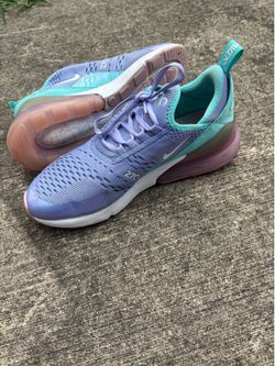 Nike Air Max 270 (Periwinkle / Teal / Pink) Size 7