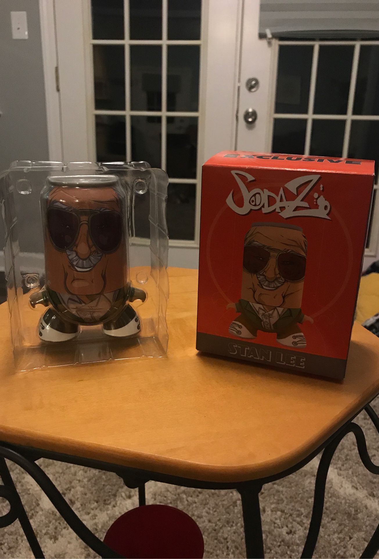 Collectible Stan Lee Sodaz can