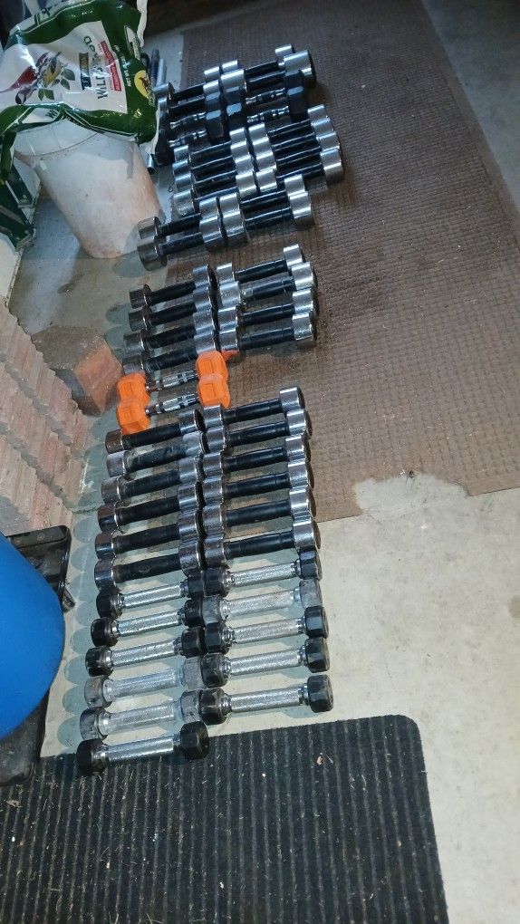 Lots Of Dumbbells
