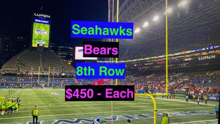 Seahawks Bears Tickets