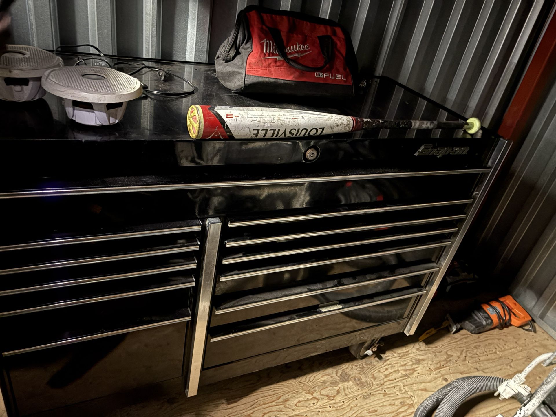 Snap on tool box