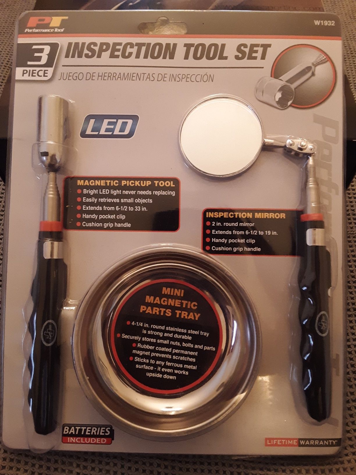 NEW! Inspection tool set