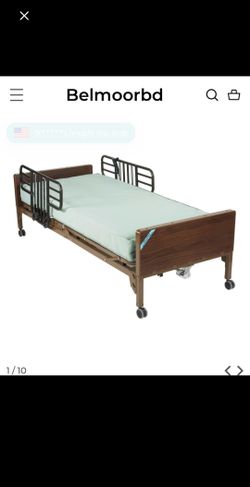 Hospital Electric Bed Matress included like new condition