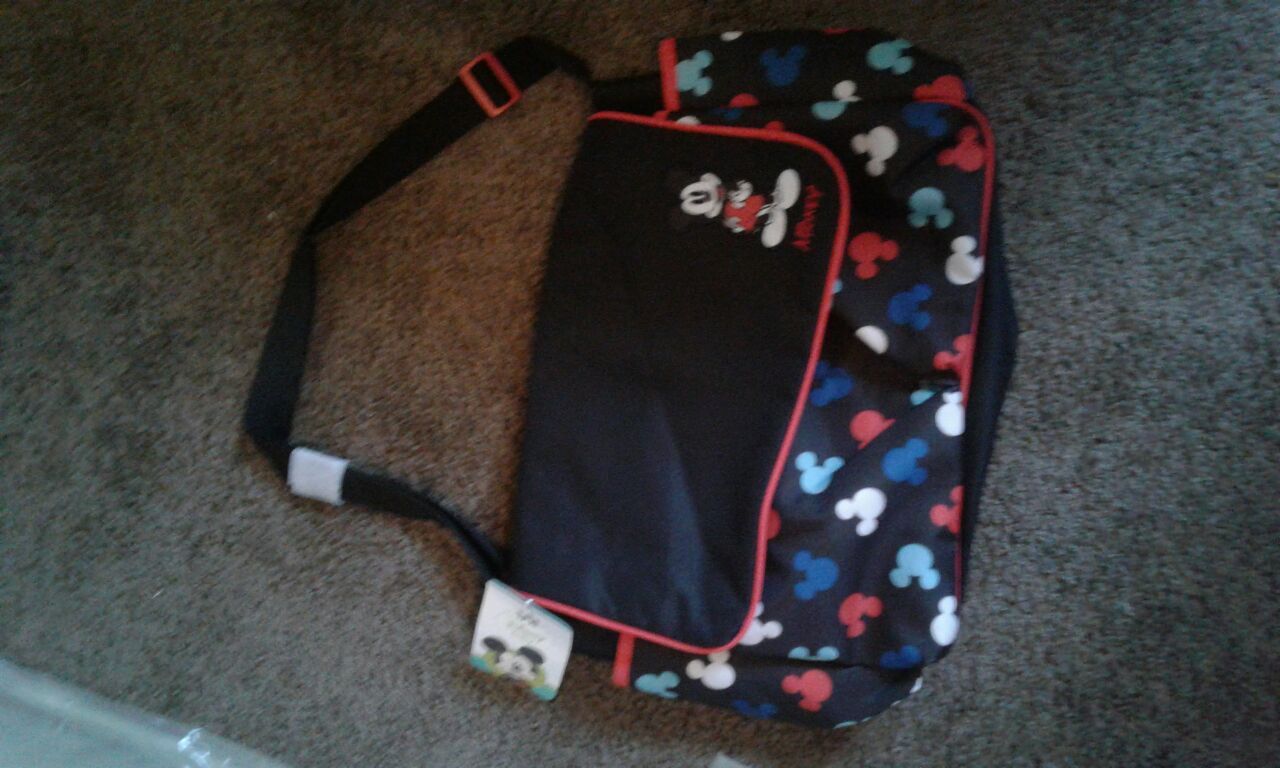 Brand new Mickey Mouse diaper bag