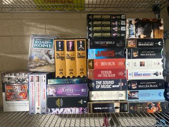 VHS movies complete lot set