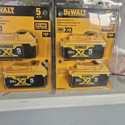 20 V Max Xr   5AH BRAND NEW BATTERY PACK FIXED PRICE 