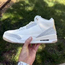 Jordan 3 Craft Ivory Size 10