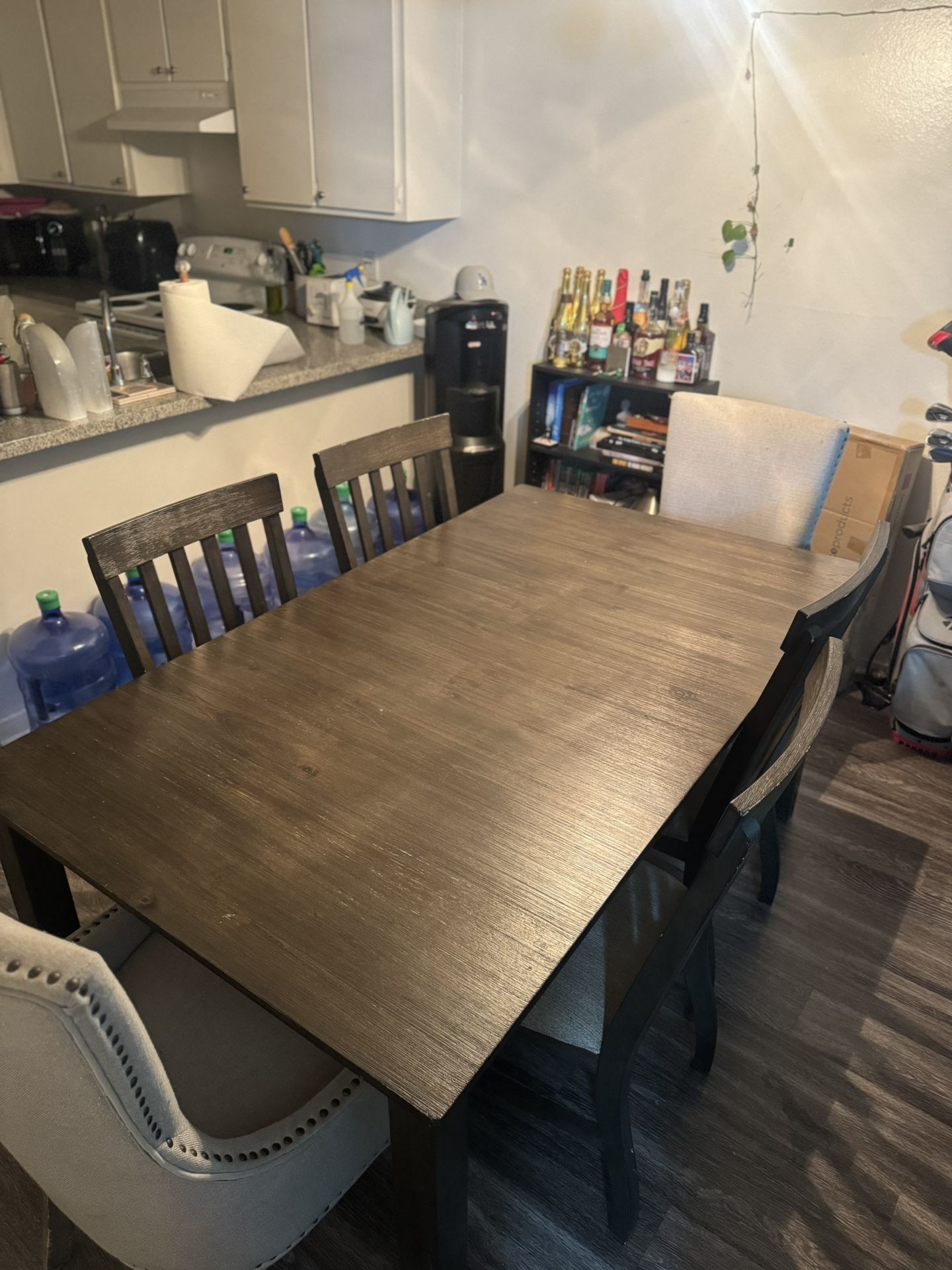 Black Dining Table Set