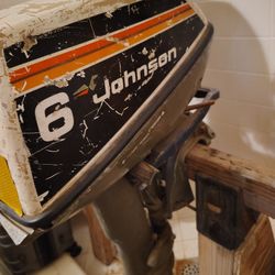 1975 Johnson 6hp Outboard Motor