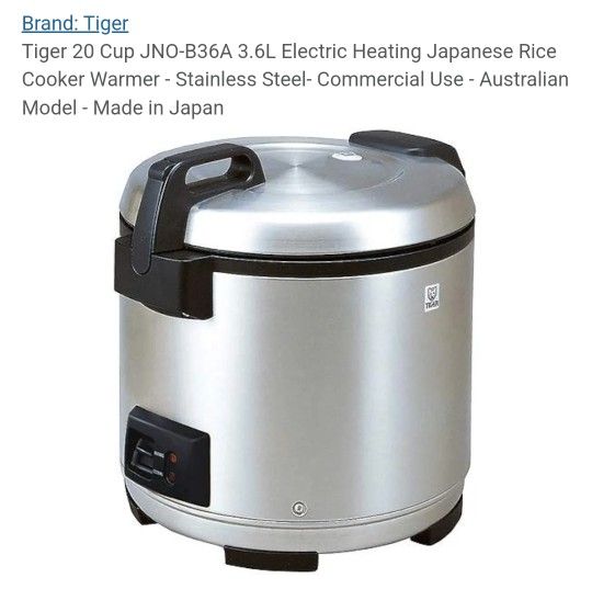 20 Cups Tiger Rice Cooker (WORKING)