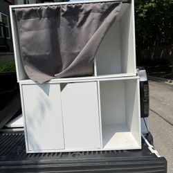 Cat Liter Box Enclosure And/or Storage 