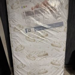 Baby Crib And  Infant & Toddler Mattress 