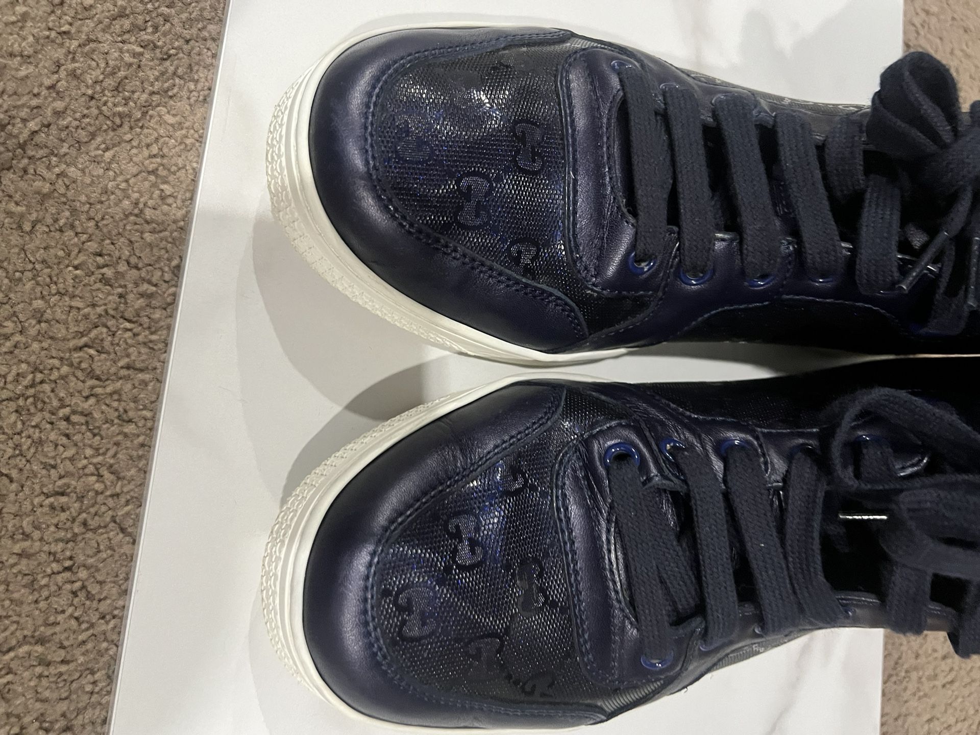 Gucci  Shoes Navy Blue