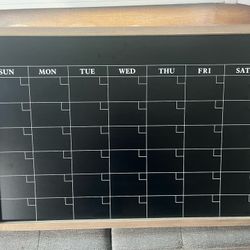 Chalkboard Calendar 