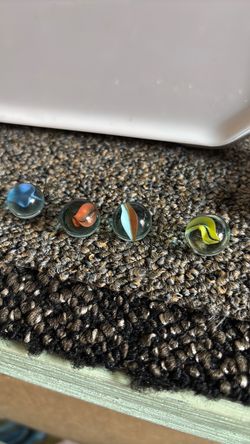 Cat eyes marble vintage probably 1960