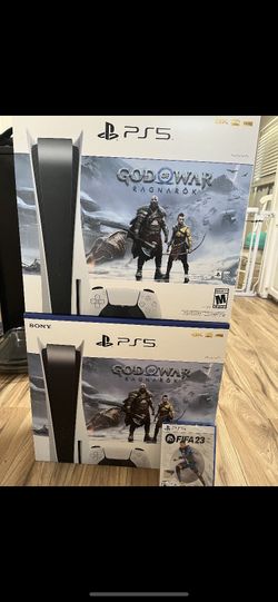 PS5 Bundle God Of Wars And FIFA 23 Included Sealed Brand New 