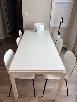 Dining Table Set for 6