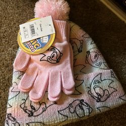 Sonic Hat And Gloves 