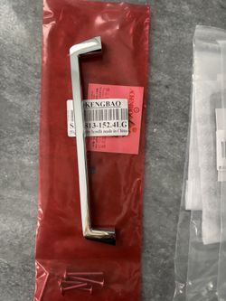 Polished Chrome Cabinet Handles (4)