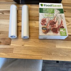 Power XL Duo Nutri Sealer Elite 6 in 1 Vacuum Sealer with a box of 3 extra rolls