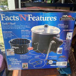 Electric Turkey Fryer Up To 14 Lbs 