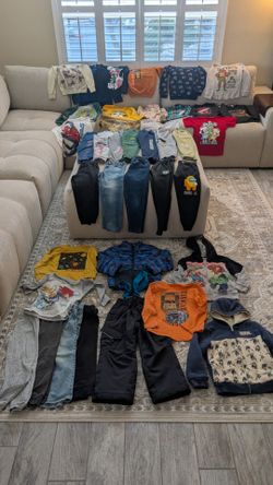 Boys Size 5T-6 Winer Clothing Lot