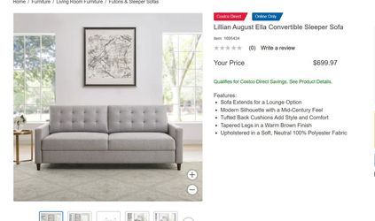  Convertible Sleeper Sofa