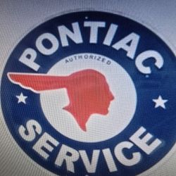 Pontiac Service 12" Sign