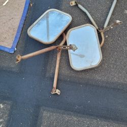 Truck Side Mirrors Trailer Style