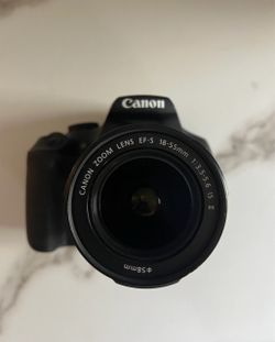 Canon DSLR Camera with EF-S 18-55mm Lens