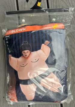 Sumo Wrestler Baby Inflatable Costume