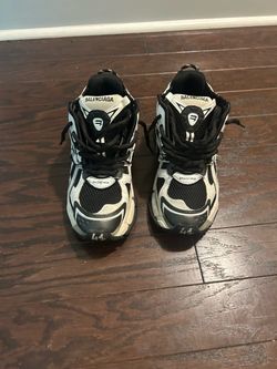 Balenciaga Runner Sneakers Black and White