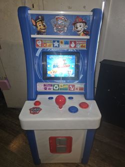Paw Patrol Arcade video game machine 3 games in 1