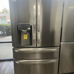 Stainless Steel French Door Refrigerator With Full-Convert Drawer Was$4000