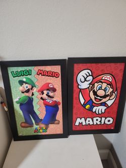 Super Mario wall art decor