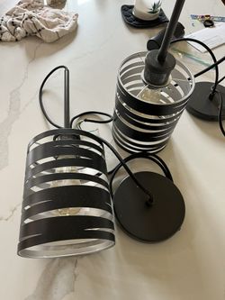 Pendant Light Fixture X 2