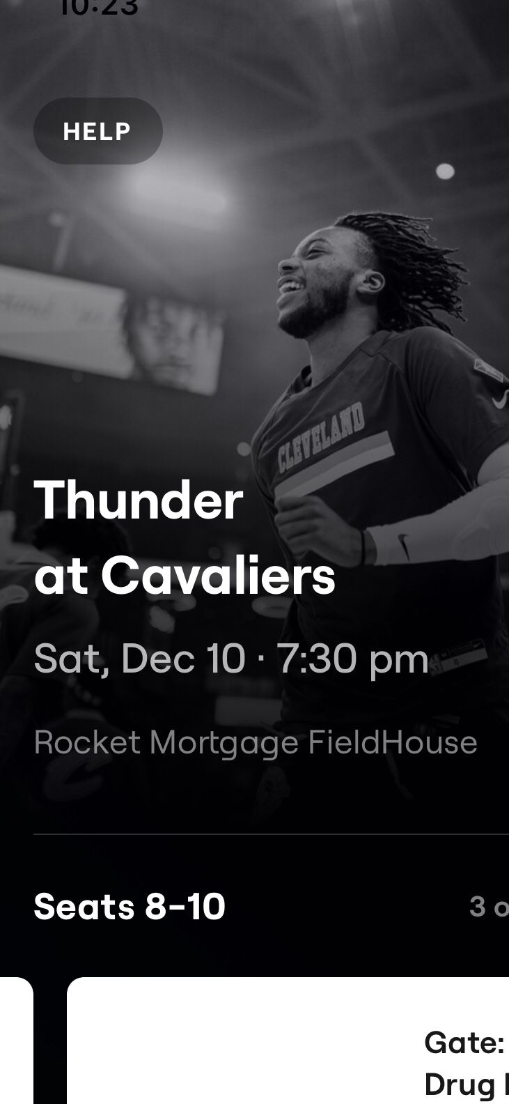 Cavs Vs Thunder 12/10