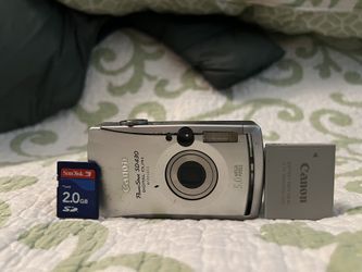 Canon PowerShot SD430 5MP Digital ELPH Wireless Camera