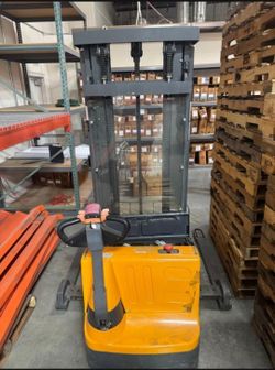 Standing forklift