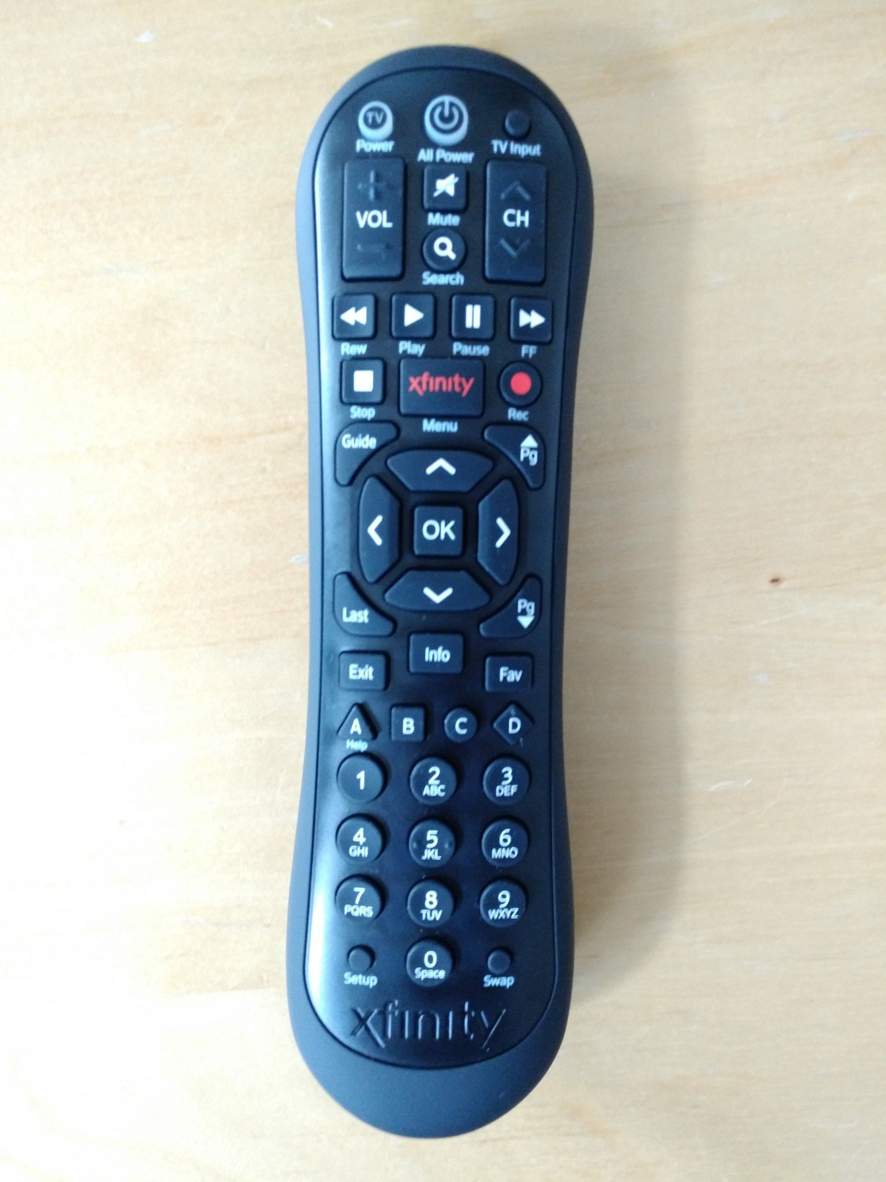 Xfinity XR-2 remote control