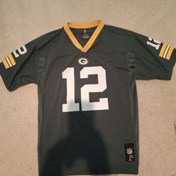 NFL Green Bay Packers 12 Rodgers Youth Xl Jersey
