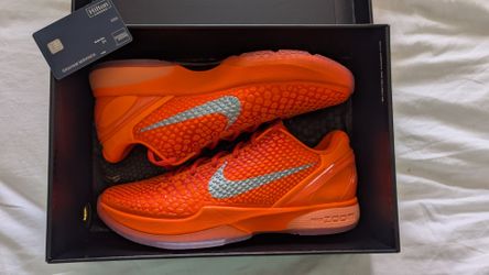 Kobe 6 Protro Total Orange size 11