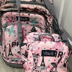 Kids rolling backpack