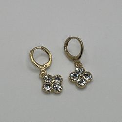 Gold Plated Clove Earrings